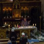 ... etwas später folgt die Präfation welche am Beginn des Eucharistischen Hochgebetes steht (© Herr Mag. Bernhard Wagner).